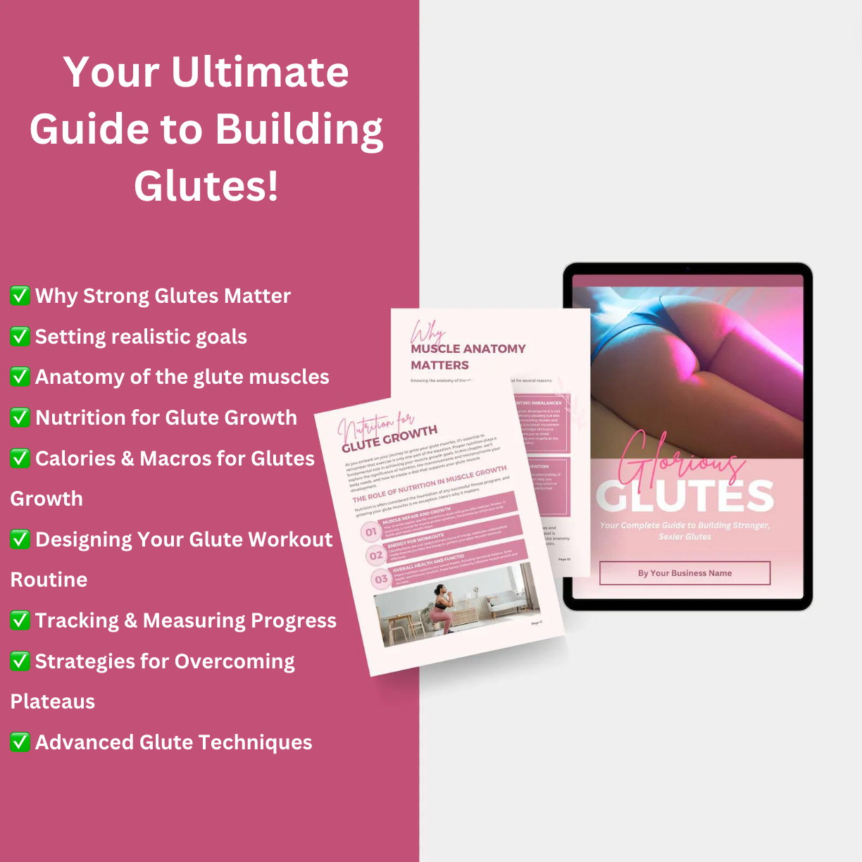 Booty Perfection Blueprint (FREE GIFT!)